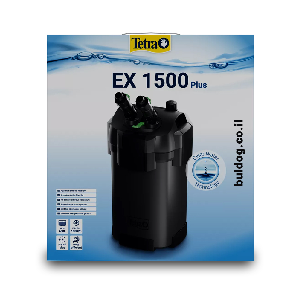 פילטר חיצוני טטרה 1500 פלוס חדש באריזה