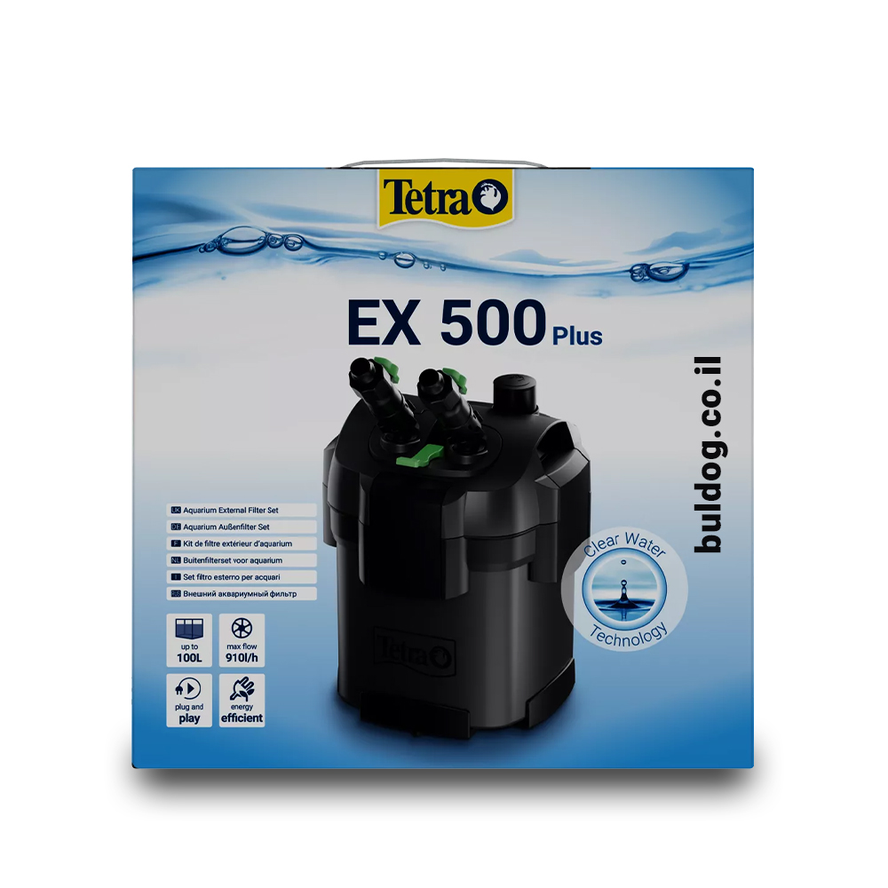 פילטר חיצוני טטרה 500 פלוס חדש באריזה