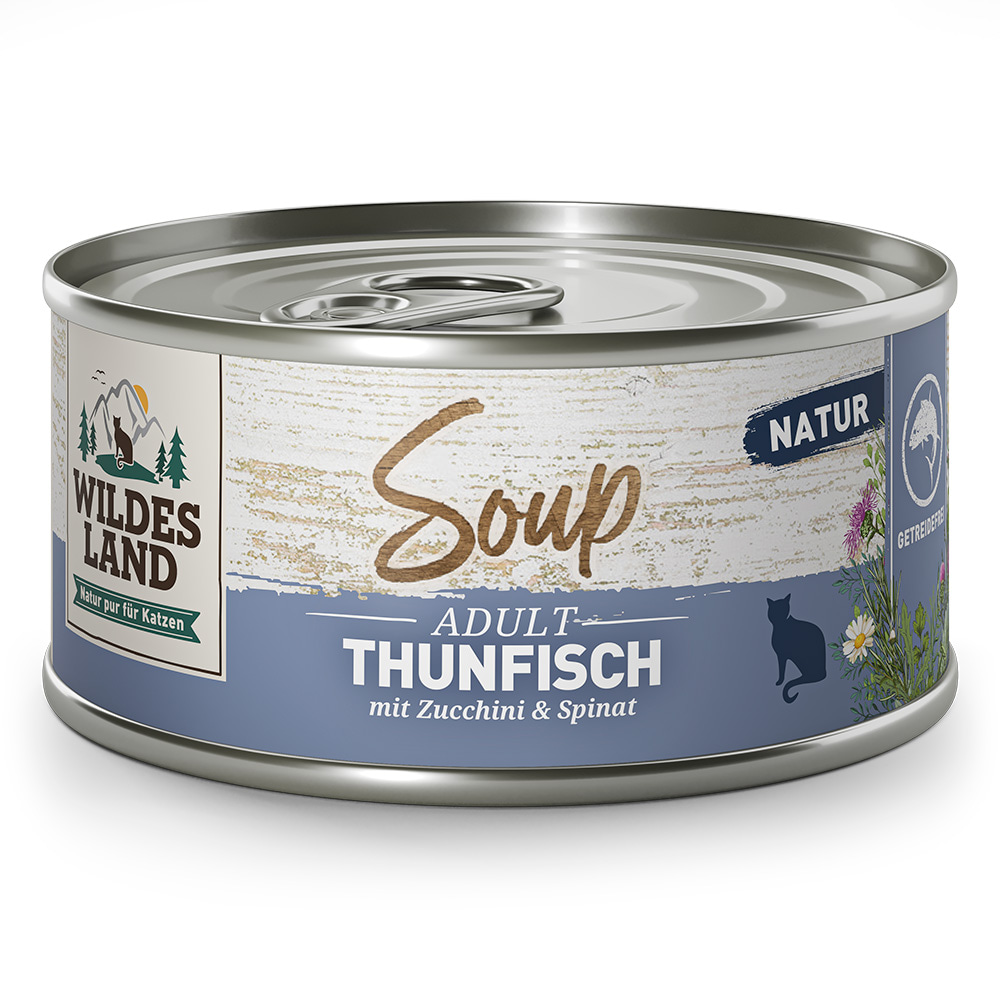 ווילדס לנד Soup טונה עם קישוא ותרד לחתול 80 גרם