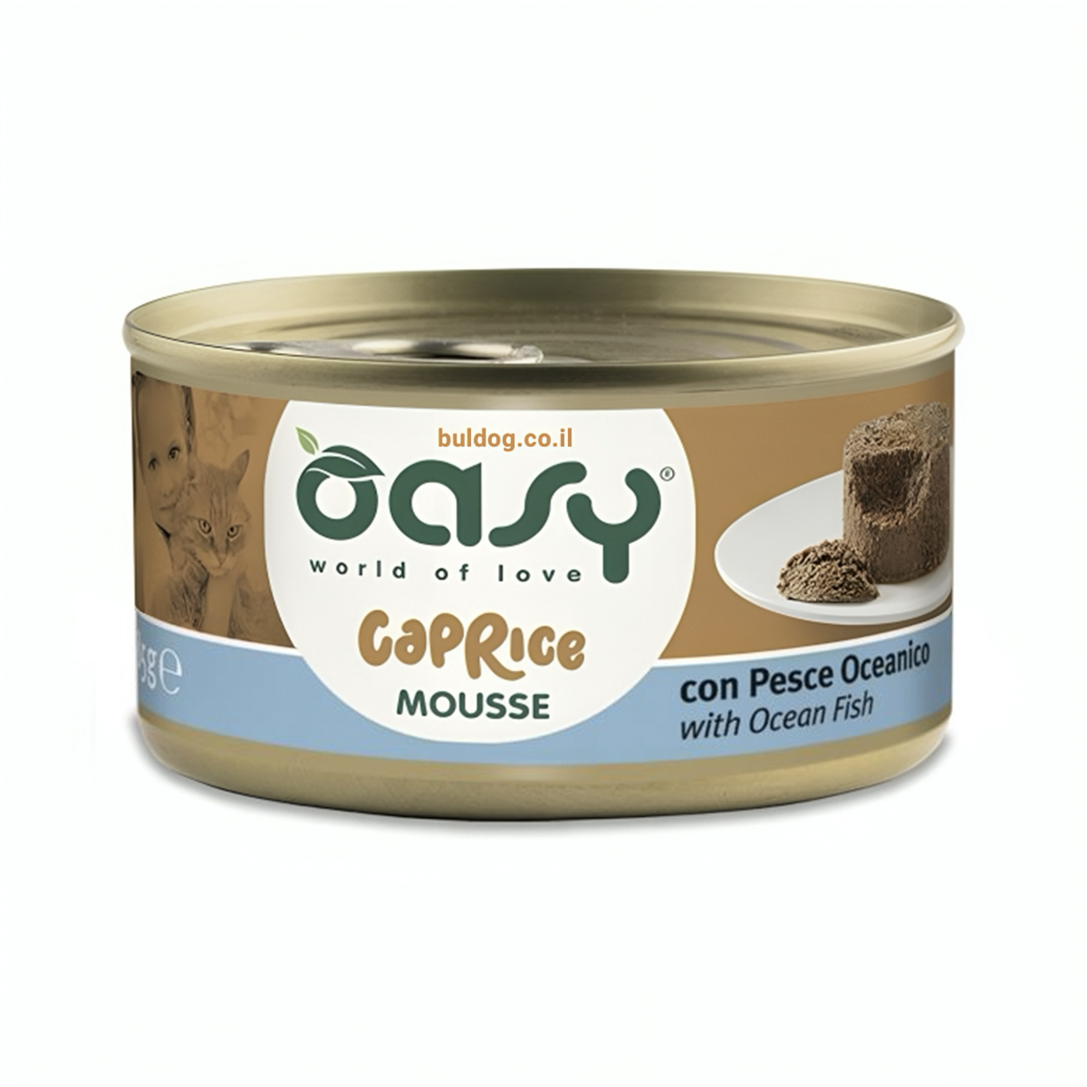 אואסי מעדן מוס דגי אוקיינוס 85 גרם Oasy MOUSSE