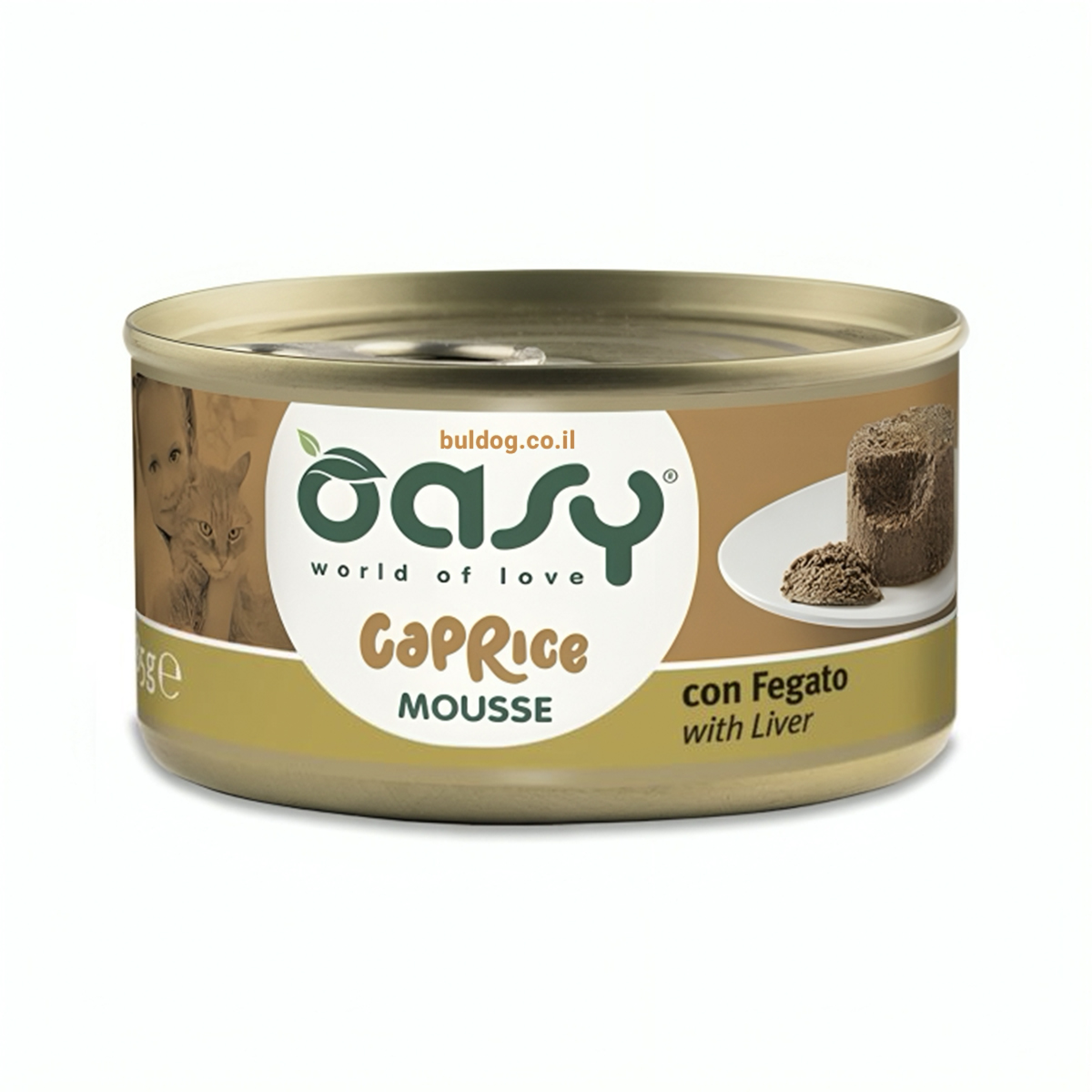 אואסי מעדן מוס כבד 85 גרם Oasy MOUSSE