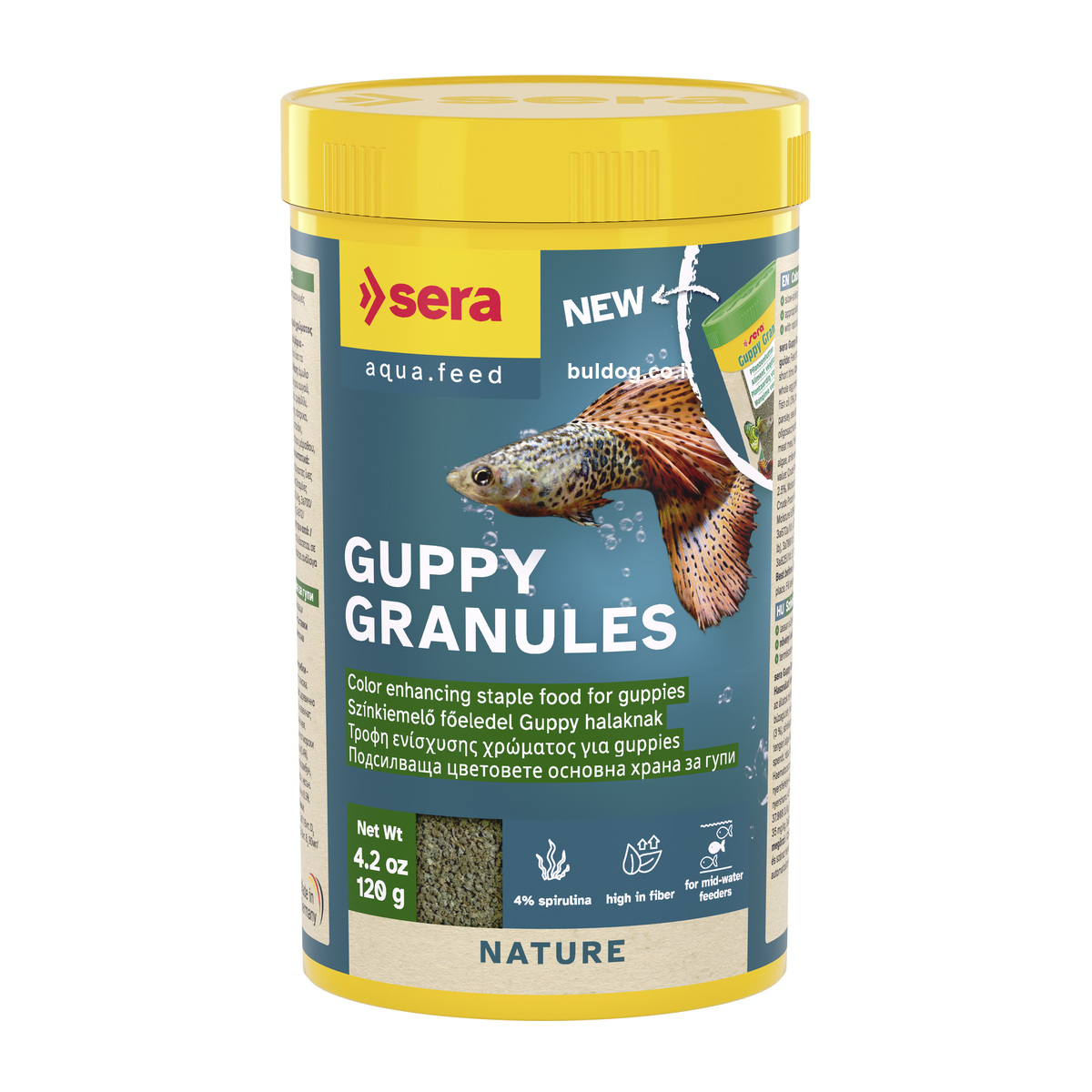 15 4001942551182 sera guppy granules 250ml