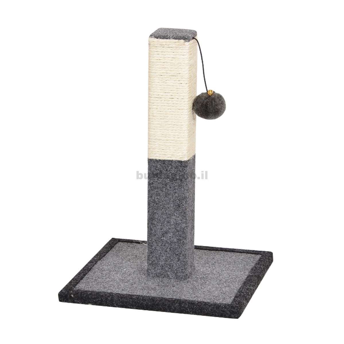 עמוד גירוד לחתול HY18173 עם כדור - 41.5×30×30 סמ