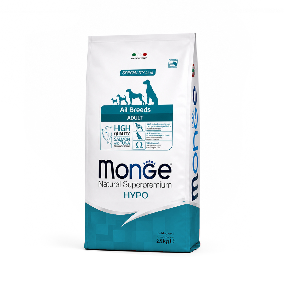 מונג אדולט סלמון וטונה היפו 2 5 קג