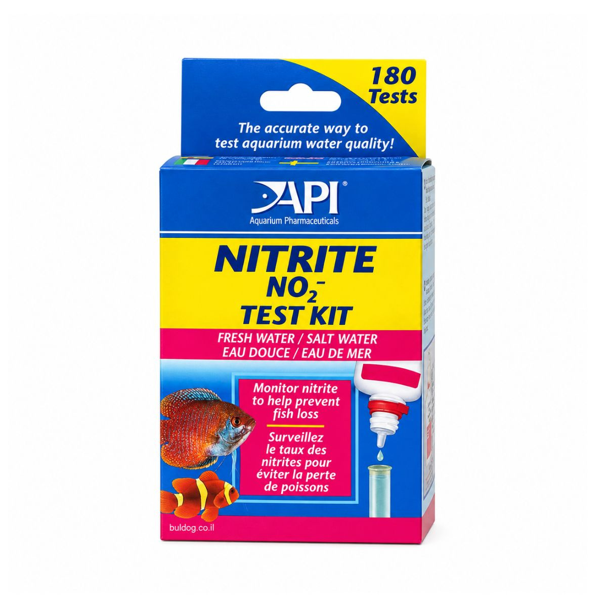 ערכה לבדיקת ניטריט NO2 באקווריום