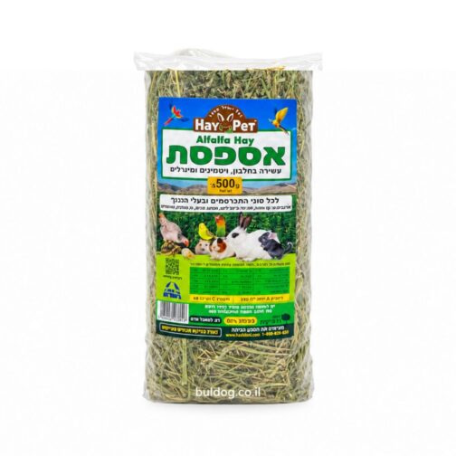 אספסת למכרסמים בטעמים 600 גרם