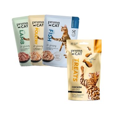 מארז פינוקים לחתול