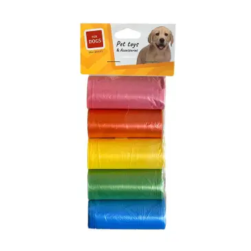 5 שקיות ניילון פור דוג