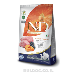 נטורל אנד דלישס דלעת כבש ואוכמניות