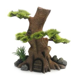 עיצוב אקווריום - קישוט לאקווריום בית בתוך עץ