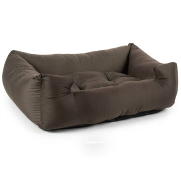 מיטת פטסלנד בד כותנה חום