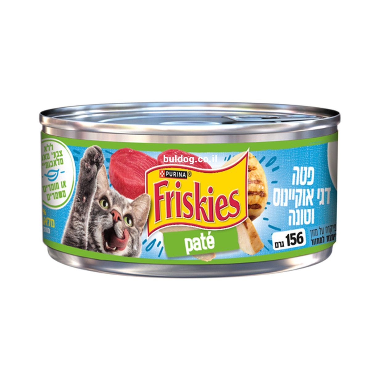 מעדן לחתולים פריסקיז פטה דגי אוקיינוס וטונה