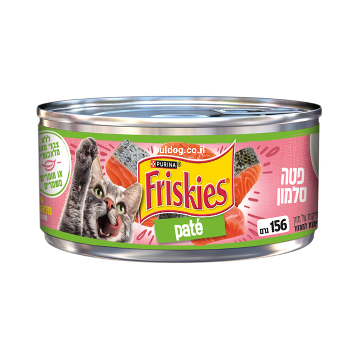 מעדן לחתולים פריסקיז פטה סלמון