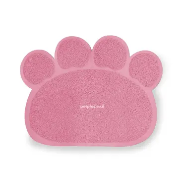 שטיח לחתול בצבע ורוד