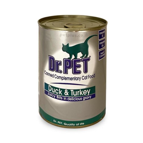 dr pet duck and turkey for cat