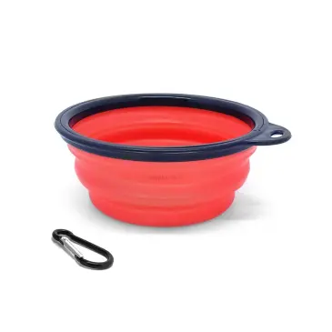 קערה לכלב מתקפלת לטיולים