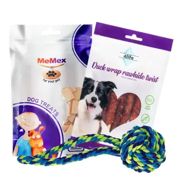 חבילת פינוקים לכלב