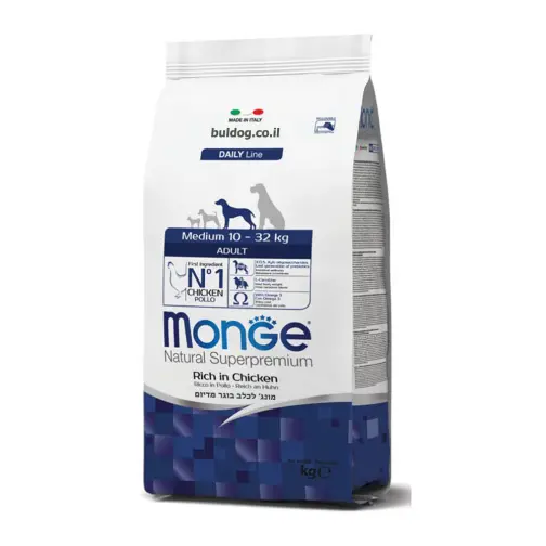 מונג monge בוגר מדיום עוף