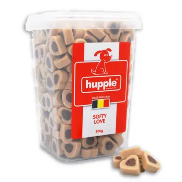 hupple dog softy 200g heart