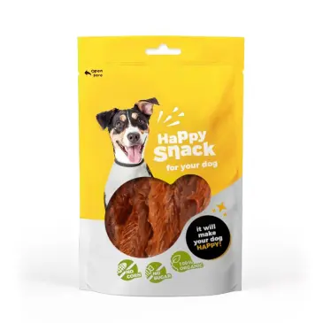 חטיף לכלב הפי חזה עוף גרקי מיובש