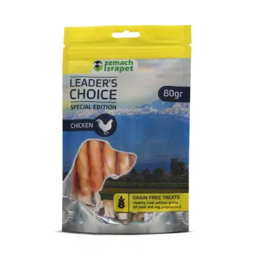 חטיף לכלב לידר מקלוני עוף עטופים