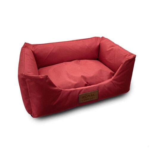מיטה קטנה לכלב רויאל צבע אדום
