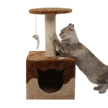 מתקן גירוד לחתול LZ0153 חום