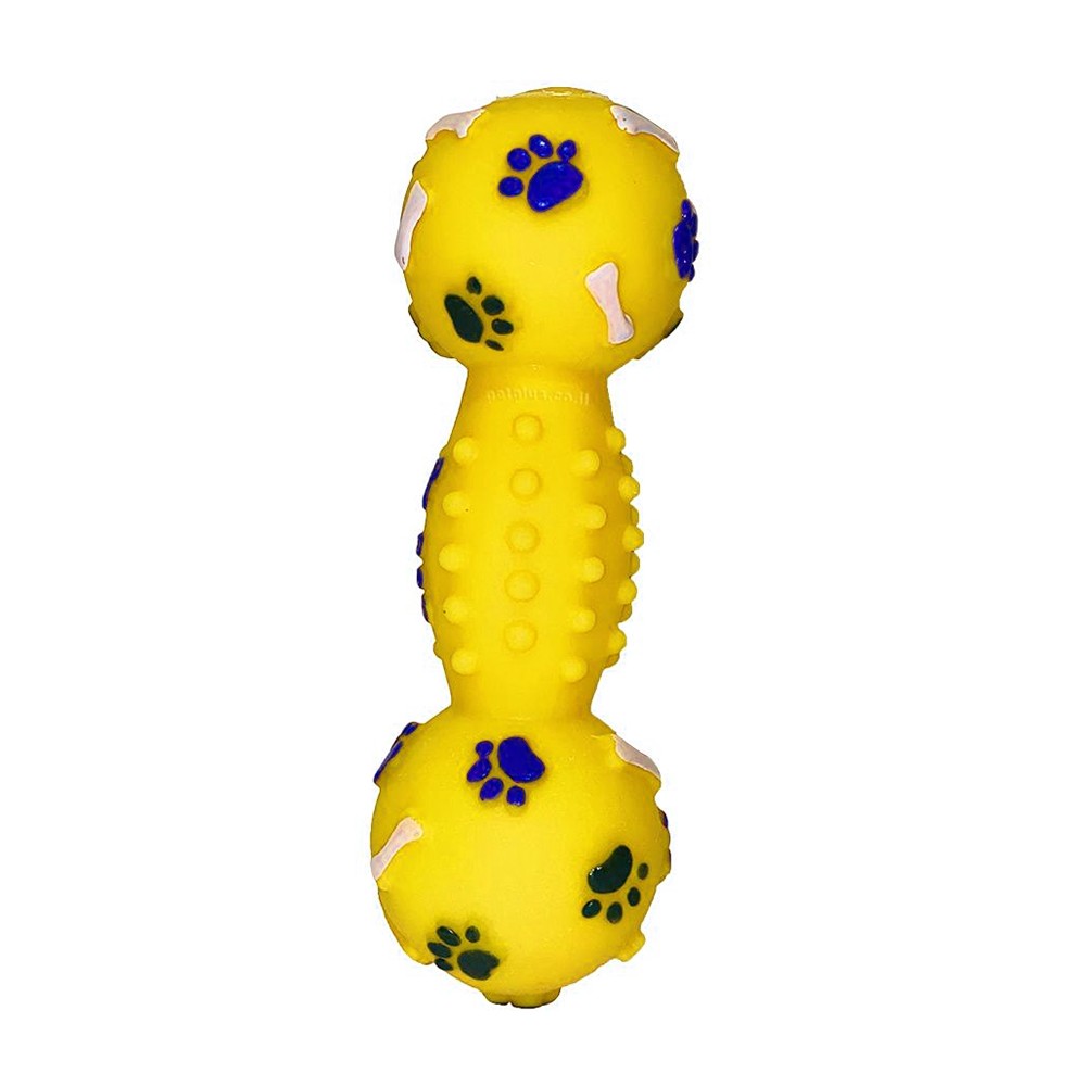 צעצוע משקולת לטקס לכלב