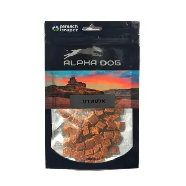 חטיף לכלב אלפא דוג חטיף עוף וטונה