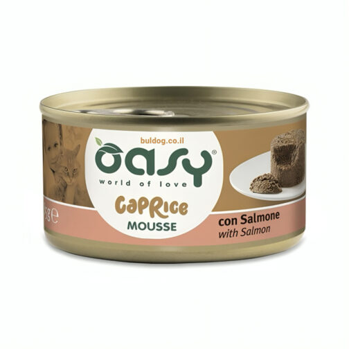 אואסי מעדן מוס סלמון 85 גרם Oasy MOUSSE