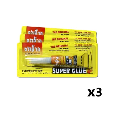 דבק סופר גלו הרקולס X3 1