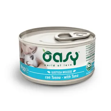 מעדן לחתול OASY בטעם טונה