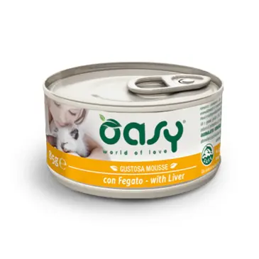 מעדן לחתול OASY בטעם כבד