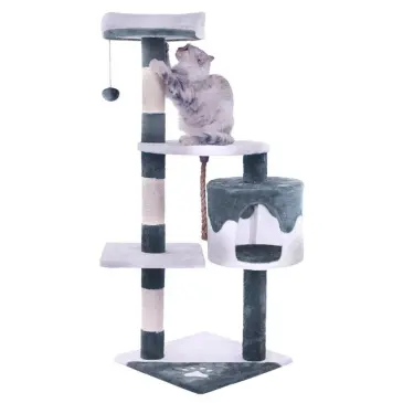 מתקן גירוד לחתולים RN147 אפור בול דוג