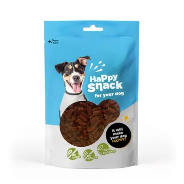 חטיף הפי סנאק מיני מקלוני סלמון