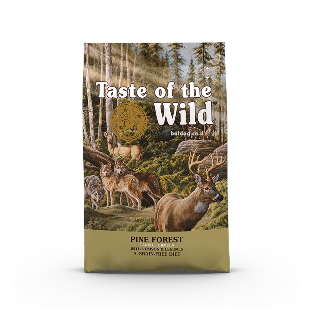 טייסט אוף דה ווילד לכלב בשר אייל ועדשים