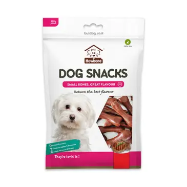 חטיף לכלב HOWBONE ורוד