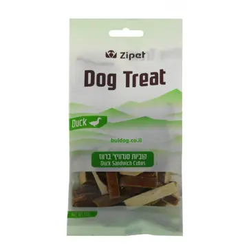 חטיף לכלב קוביות סנדוויץ ברווז
