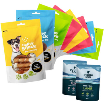 חבילת 10 פינוקים בול דוג כלב