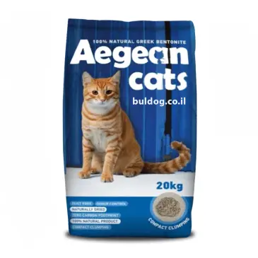 אגיאן קט חול מתגבש לחתול 20 קג