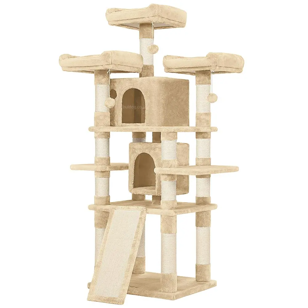 מתקן גירוד ענק לחתול RN0110 בז