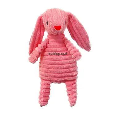 בובה לכלב ארנב בהיר