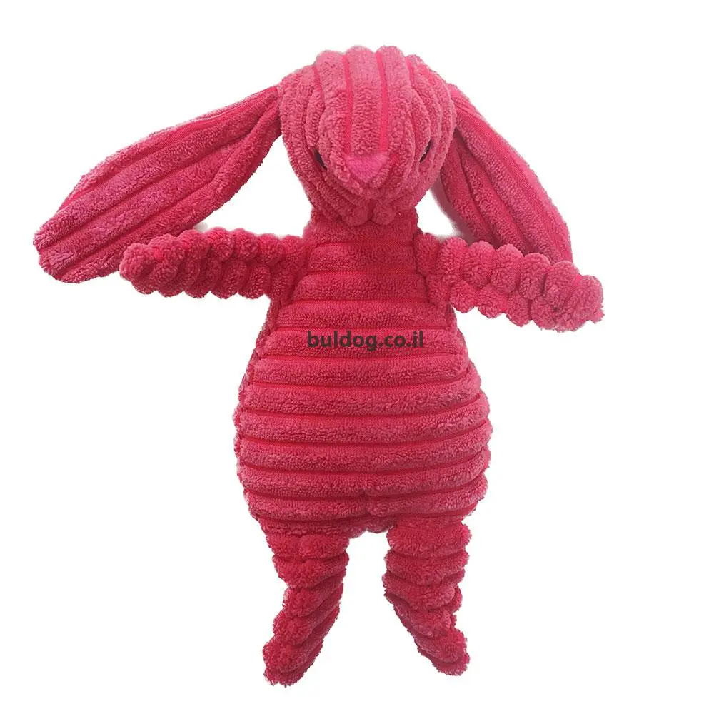 בובה לכלב ארנב פוקסיה