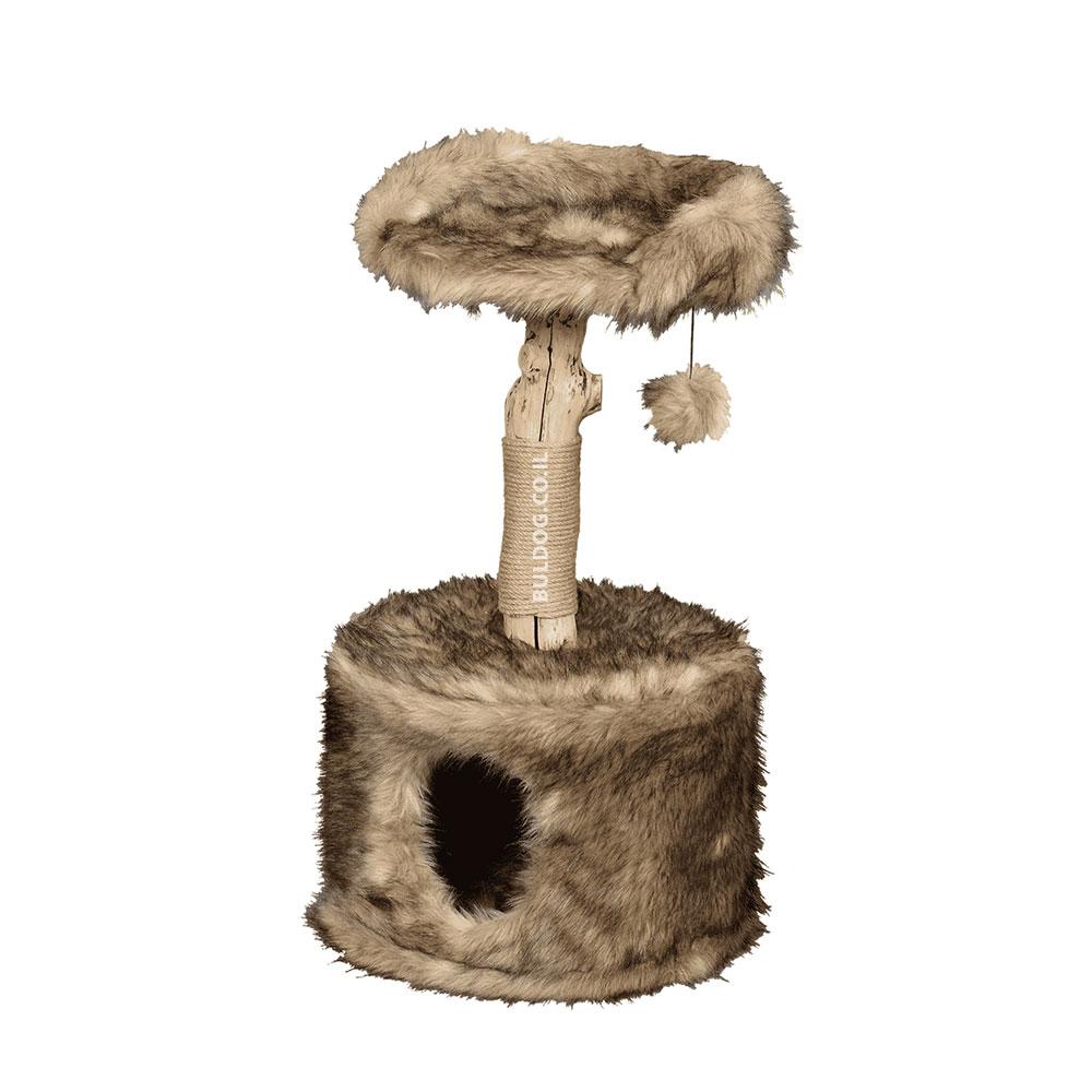 פטקס מתקן גירוד עץ טבעי HY18341