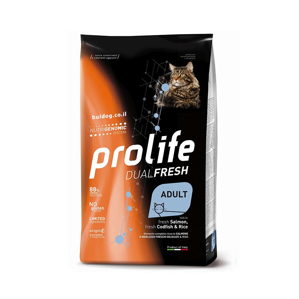 פרולייך דואל פראש סלמון וקוד חתול