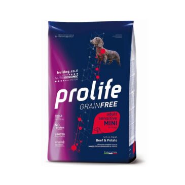 פרולייף סנסטיב בקר ללא דגנים מיני