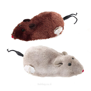 עכבר רץ על קפיץ