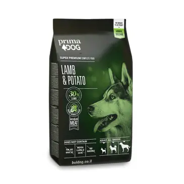 מזון לכלבים פרימה דוג כבש