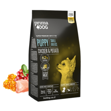 פרימה דוג לכלב גור מגזע קטן