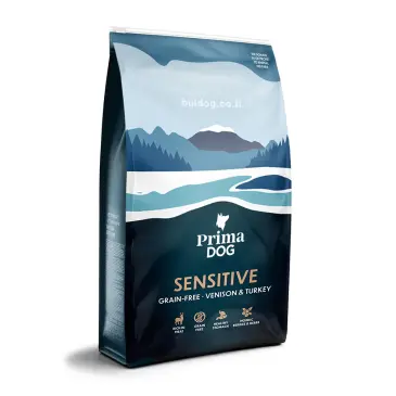 פרימה דוג סנסטיב צבי והודו בולדוג